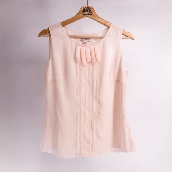 Tops - Women’s Blouse Lightweight Pale Pink Small